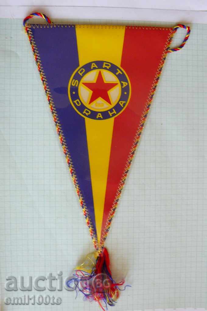 Флаг  футболен клуб Спарта Прага