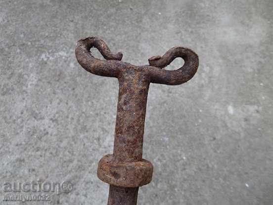 Hand-woven wedge of wrought iron wrought iron approx with price 44.00 BGN | € 22.50 Hand-woven wedge of wrought iron wrought iron approx with price 44.00 BGN | € 22.50