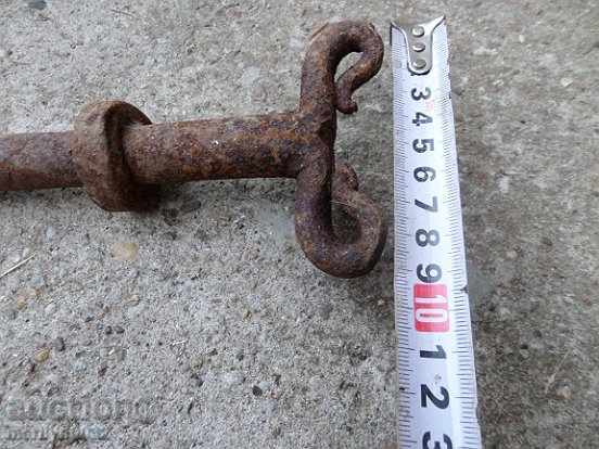 Auction Hand-woven wedge of wrought iron wrought iron approx Auction Hand-woven wedge of wrought iron wrought iron approx