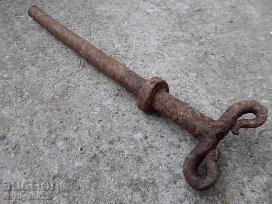 Hand-woven wedge of wrought iron wrought iron approx - 5 Hand-woven wedge of wrought iron wrought iron approx - 5