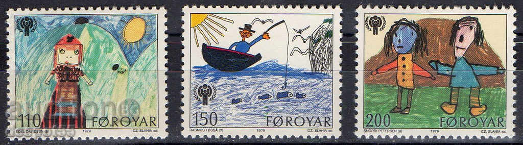 1979. Insulele Feroe. Anul Internațional al Copilului.