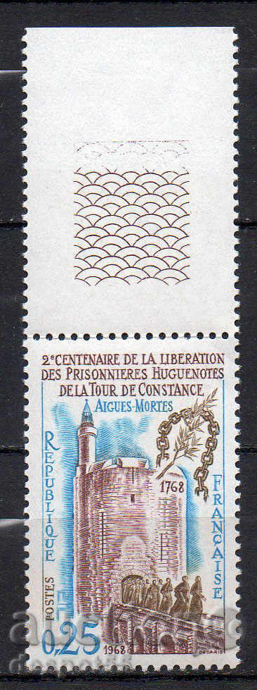 1968. France. Release of prisoners from Hugenot.
