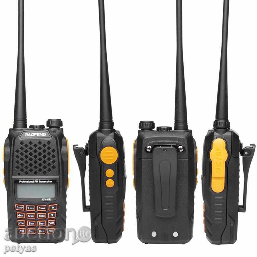 Radio Baofeng 6R 5 / 8W modelul dual-band DTMF, CTCSS, DCS - 6