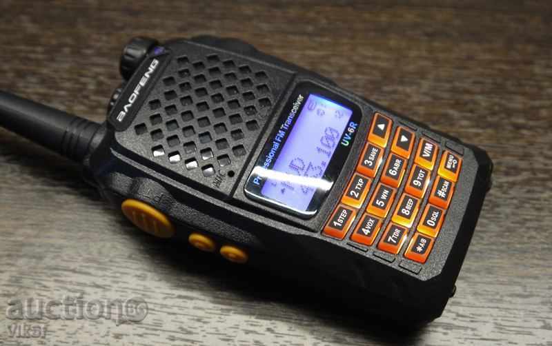 Dual post de radio în bandă Baofeng 6R 5 / 8W DTMF, CTCSS, DCS - 6