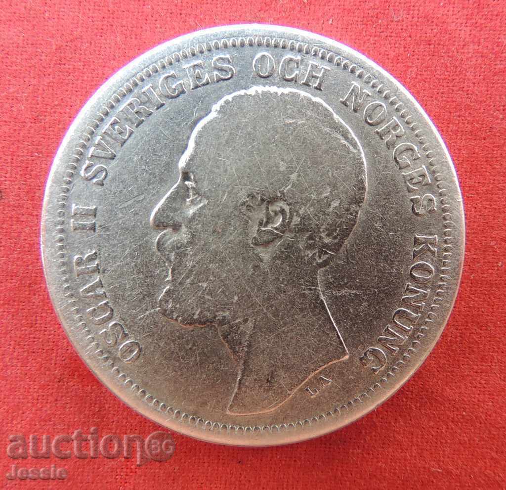 2 coroane 1880 EB argint Suedia cu preț € 38.72 | 75.73 BGN