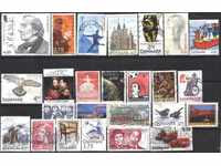 25 Клеймовани марки  МИКС  от Дания