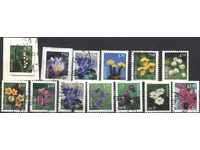 Клеймовани марки  Флора Цветя от Норвегия