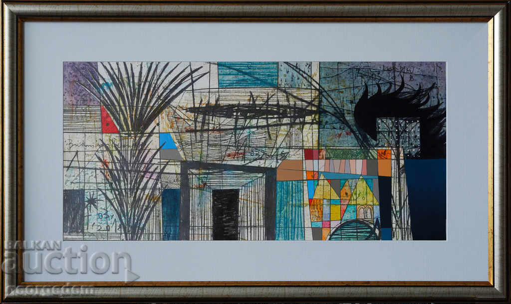 pictura, ulei, carton