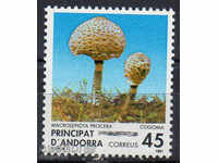 1991. Andorra - Spanish. Mushrooms.