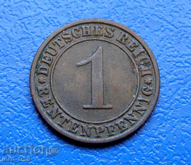 Germania 1 pfennig /1 Rentenpfennig/ - 1924A