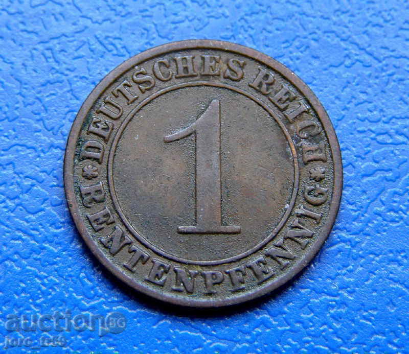 Γερμανία 1 pfennig /1 Rentenpfennig/ - 1924A