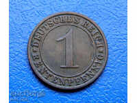 Germania 1 pfennig /1 Rentenpfennig/ - 1924A