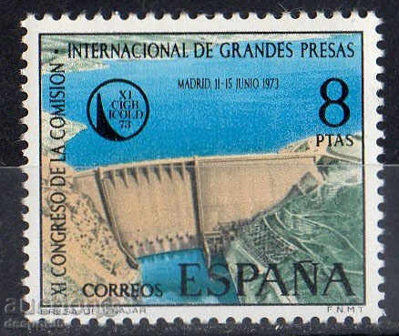 1973. Испания. Международна комисия по високопл. язовири