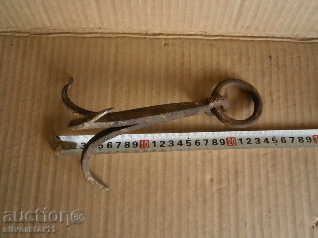 an old forged hook - 5 an old forged hook - 5