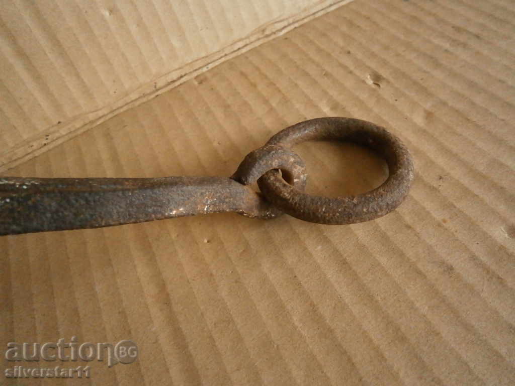 an old forged hook - 7 an old forged hook - 7