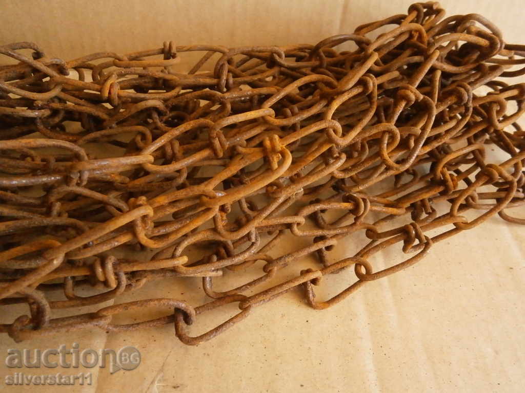 an old iron knit chain chain - 6 an old iron knit chain chain - 6