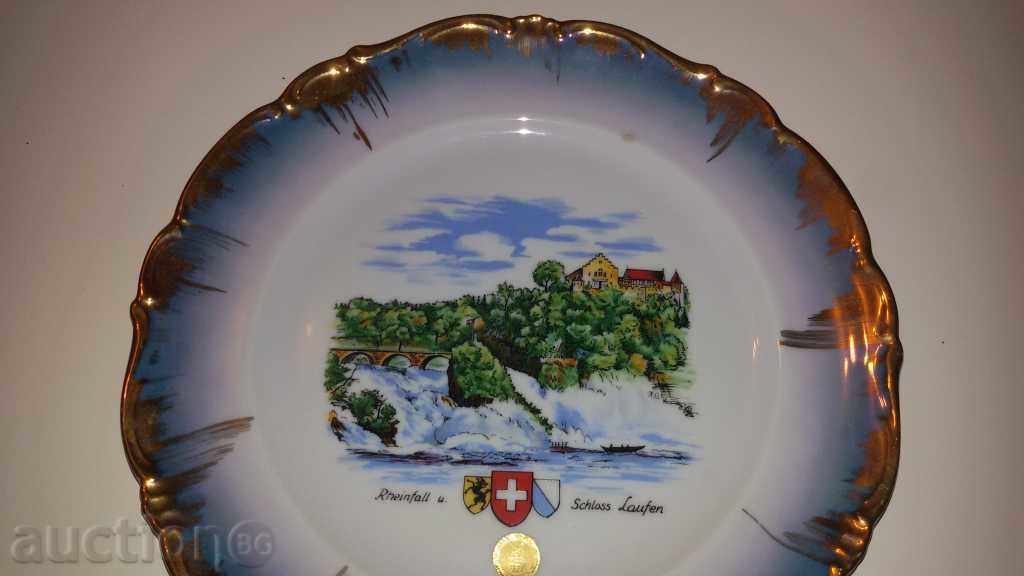 Delivery of wall plate Bavaria gilded Delivery of wall plate Bavaria gilded