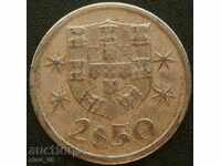 Portugal 2 $ 50 escudo 1965