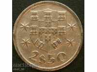 Portugal 2 $ 50 escudo 1976