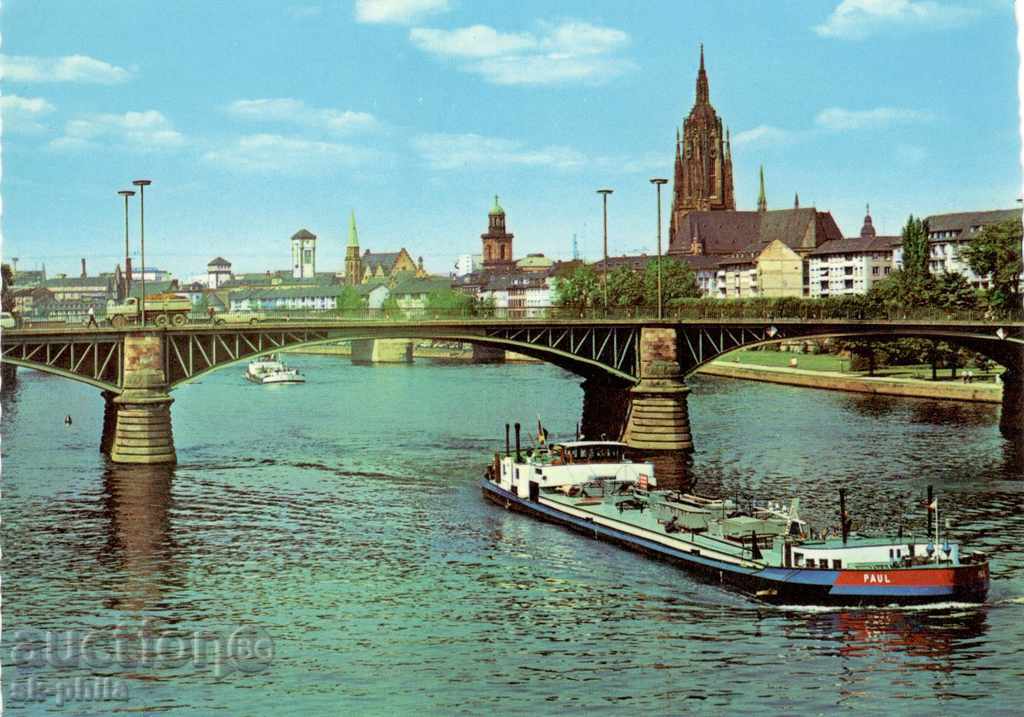 Trimite o felicitare - Frankfurt am Main - Riverboat