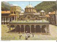 Carte poștală Bulgaria Manastirea Rila man.tsarkva principal 1 *