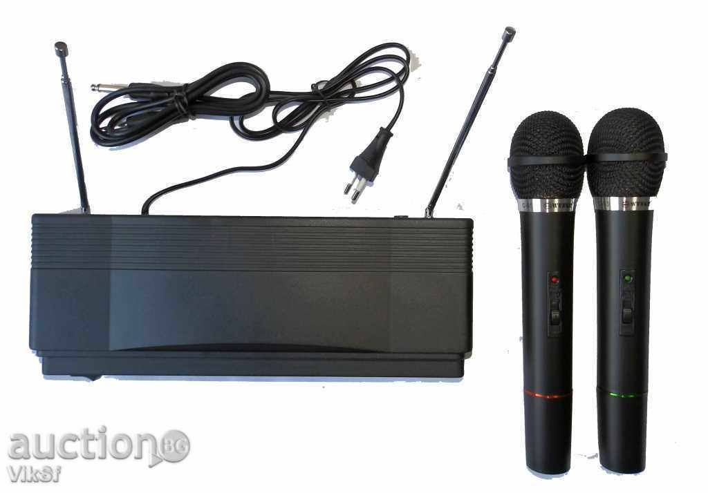 Pair of wireless microphones RLAKY WR-306