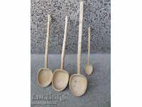 Lot wooden spoons, spoon, ladle, wooden