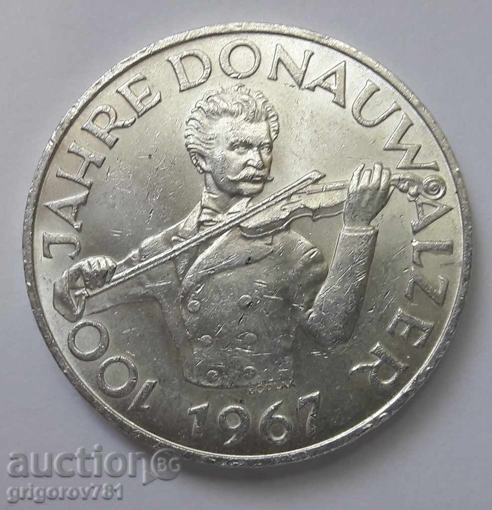 Ασημένιο 50 σελίνια Αυστρία 1967 - ασημένιο νόμισμα