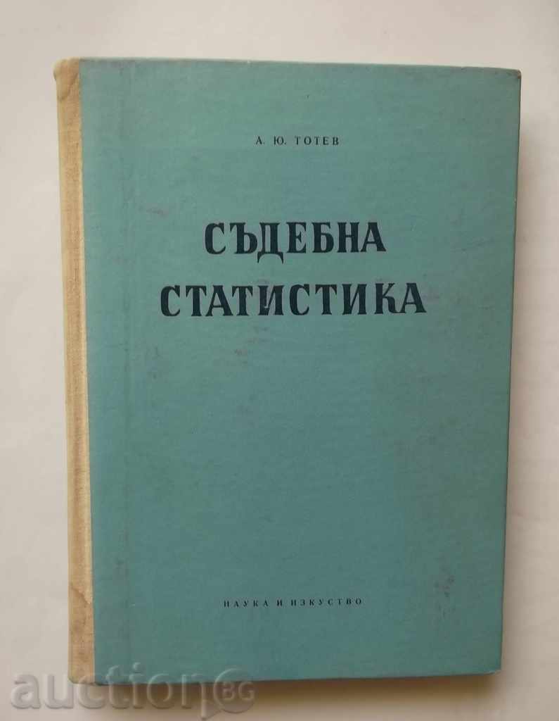 Judicial Statistics - Anastas Totev 1960