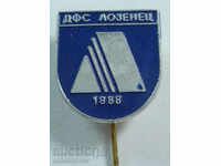 15297 Bulgaria club de fotbal semn TTF Lozenets 1988.