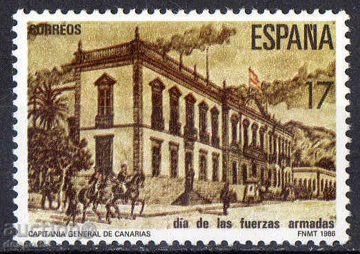 1986. Spania. Ziua armatei.