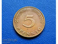 Германия 5 пфенига /5 Pfennig/ - 1949D