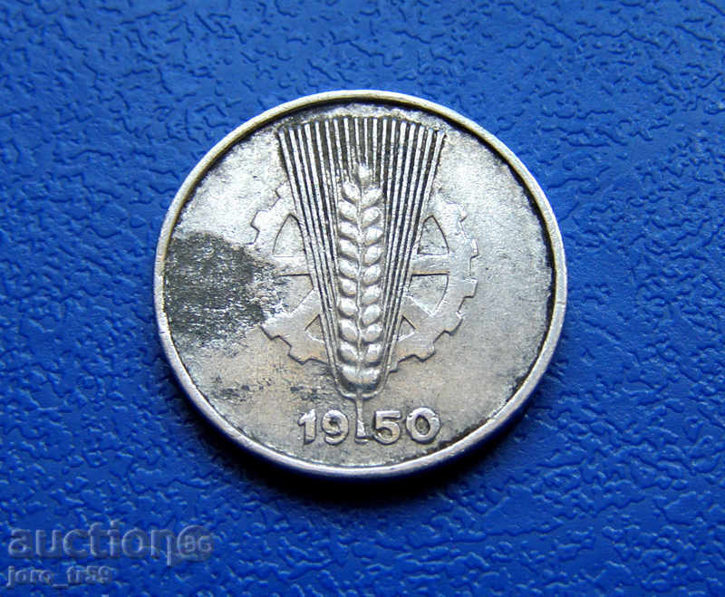 Germany - GDR - 5 Pfennig /5 Pfennig/ 1950 with price 0.80 BGN | € 0.41 Germany - GDR - 5 Pfennig /5 Pfennig/ 1950 with price 0.80 BGN | € 0.41