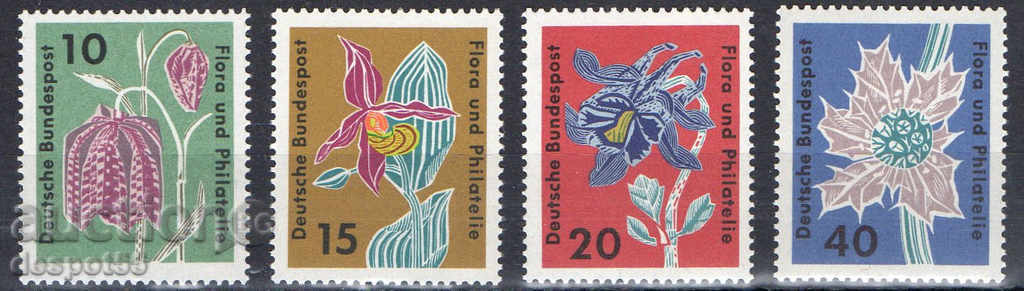 1963. ГФР. Изложение "Цветя и филателия", Хамбург.