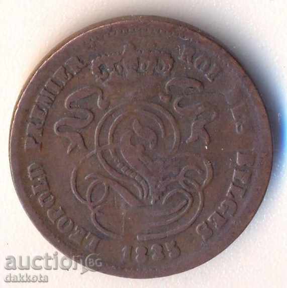 Belgia 2 centime 1835 cu preț 4.50 BGN | € 2.30