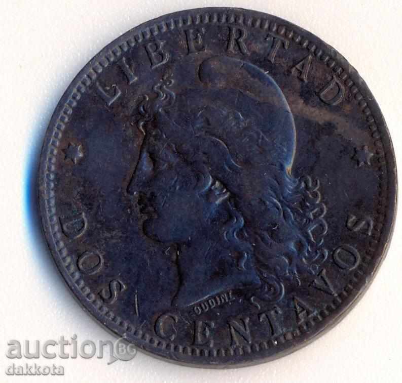 Αργεντινή 2 centavos 1891