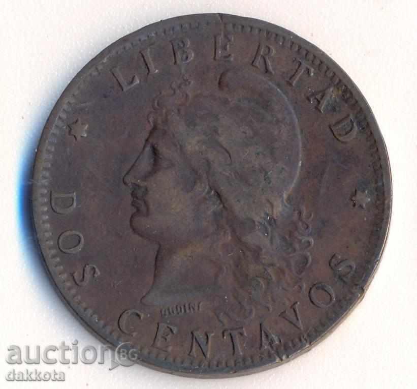 Argentina 2 centavos 1893