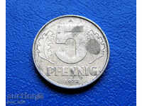 Γερμανία - GDR - 5 Pfennig /5 Pfennig/ 1972