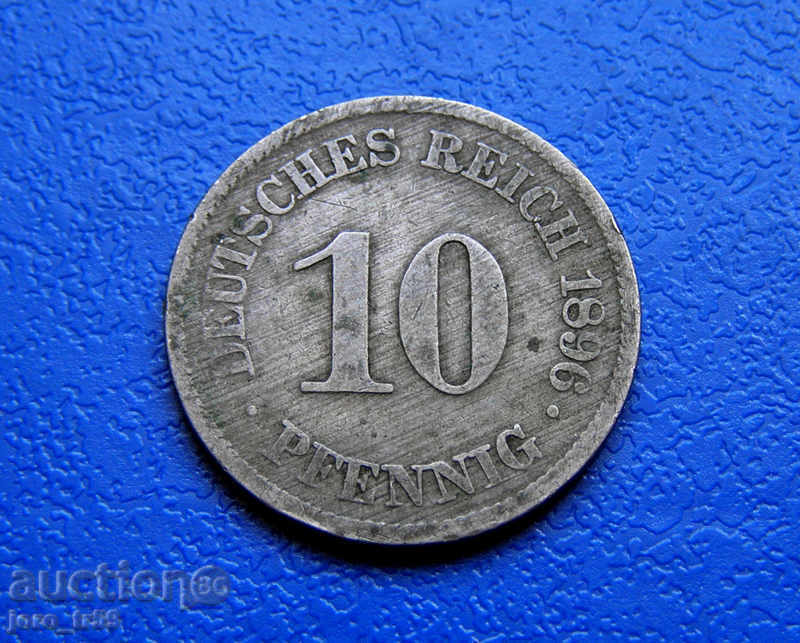 Γερμανία 10 Pfennig /10 Pfennig/ 1896A