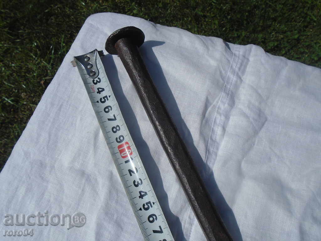 Auction HUGE OLD HAND FORGED NAIL / NAIL - XXL SIZE Auction HUGE OLD HAND FORGED NAIL / NAIL - XXL SIZE