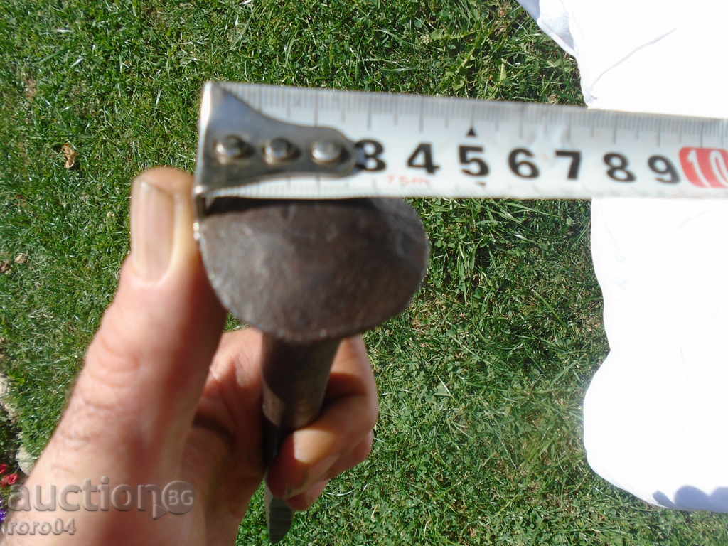 HUGE OLD HAND FORGED NAIL / NAIL - XXL SIZE - 6 HUGE OLD HAND FORGED NAIL / NAIL - XXL SIZE - 6