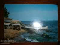 Καρτ ποστάλ - ακτές της Μαύρης Θάλασσας - 1986