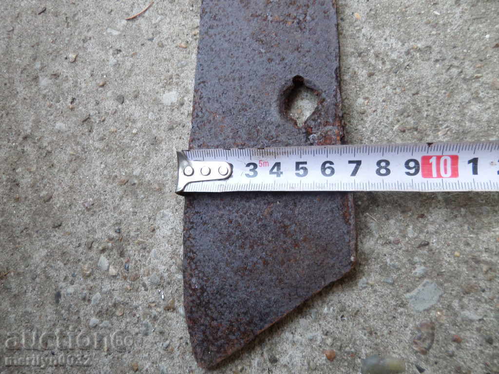 Auction Old forged saber, ax, pole, knife, machete Auction Old forged saber, ax, pole, knife, machete