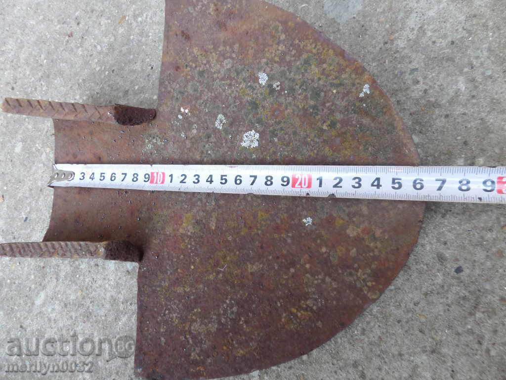 Forged top of plow lemith wrought iron - 6 Forged top of plow lemith wrought iron - 6