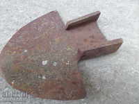 Forged top of plow lemith wrought iron