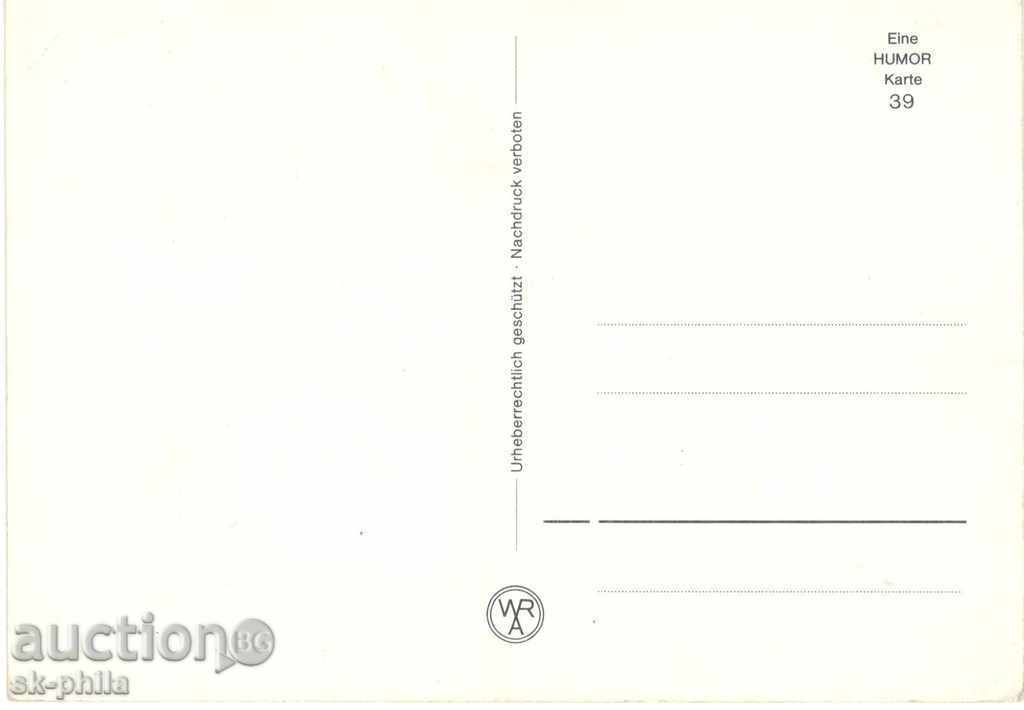 Postcard - Humor - Drunk in front of houses with price 1.50 BGN | € 0.77 Postcard - Humor - Drunk in front of houses with price 1.50 BGN | € 0.77