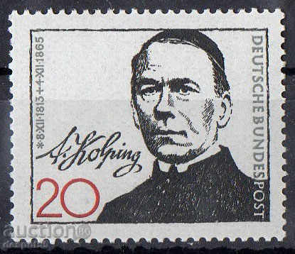 1965. FGR. Adolf Kolping (1813-1865) .Asotsiatsiya Καθολική