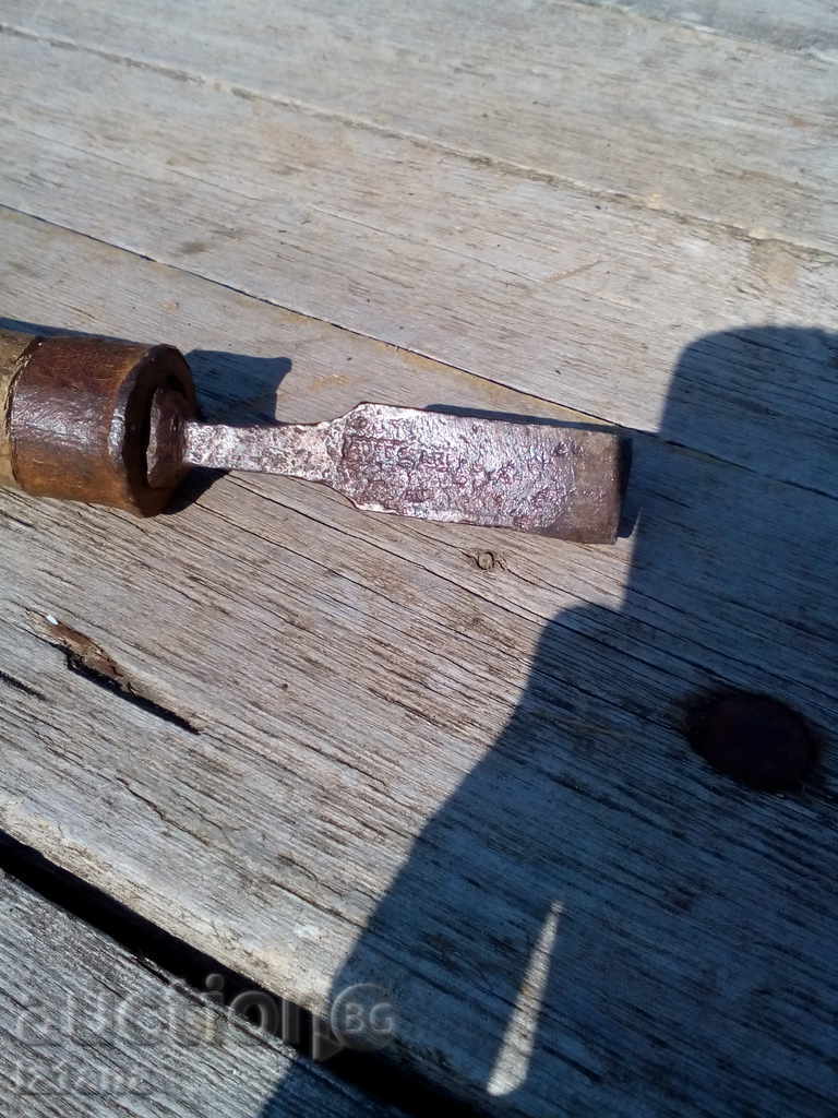 An old carving chisel - 5 An old carving chisel - 5