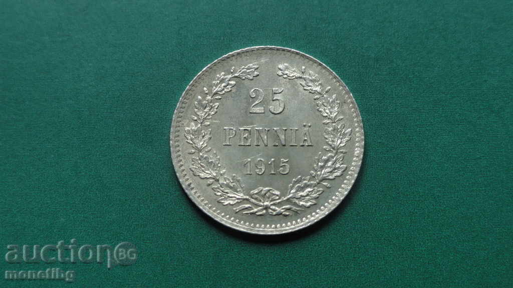 Auction  Russia (for Finland) 1915 - 25 pennies (BCC)