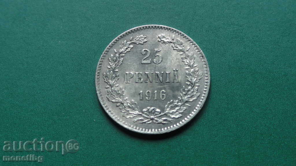Licitație Rusia (Finlanda) 1916. - 25 Penny Licitație Rusia (Finlanda) 1916. - 25 Penny